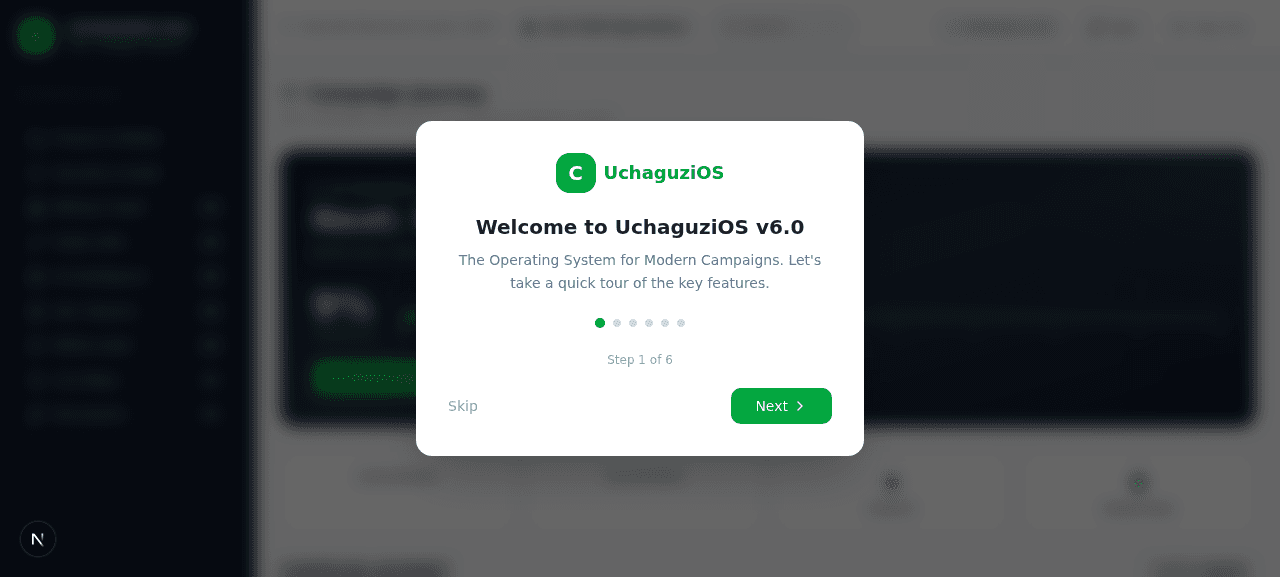 UchaguziOS AI Intelligence Engine screenshot