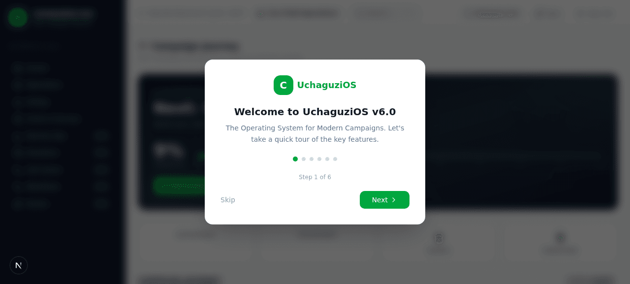 UchaguziOS Donations & Fundraising screenshot